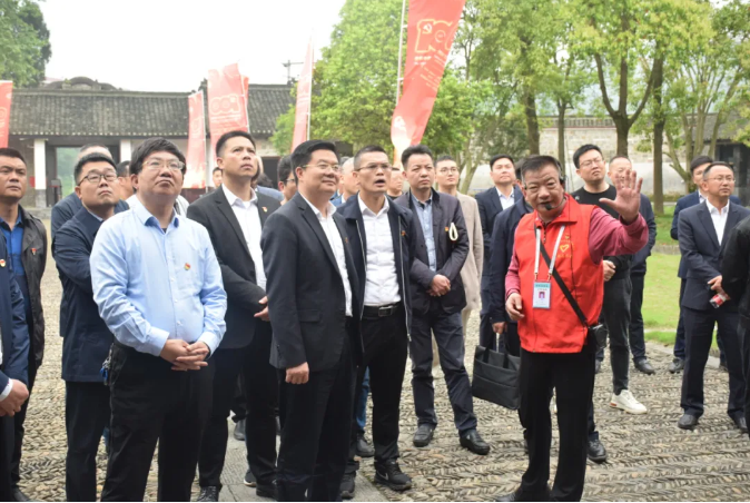 邵阳经开区:参观学习塘田战时讲习所(图3)