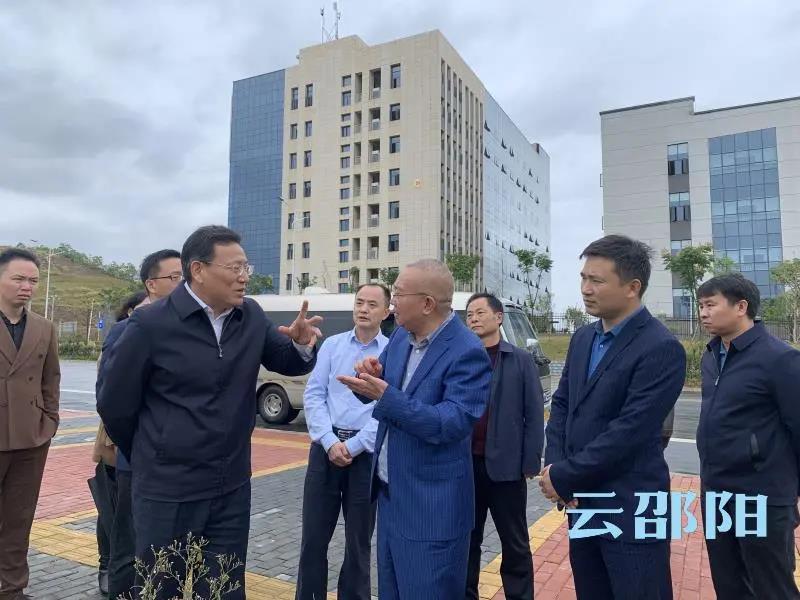 华学健到邵阳经济技术开发区调研产业项目建设工作(图1)