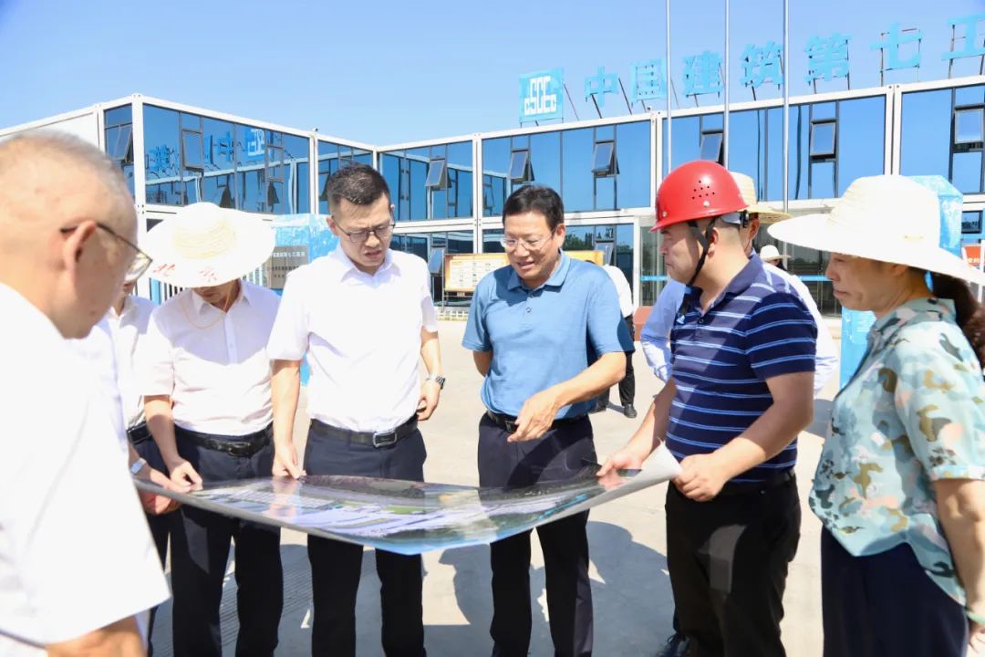 华学健到邵阳经济技术开发区调研重点项目和企业发展情况(图1)