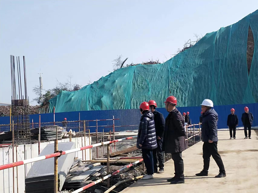 省建设工程质量安全监督管理总站来邵阳经开区开展第四季度质量安全标准化考评、基坑、高切坡专项、复工复产等情况督查工作(图1)