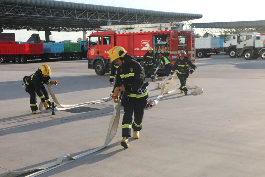 邵阳经开区三一专汽开展专项应急演练(图2)