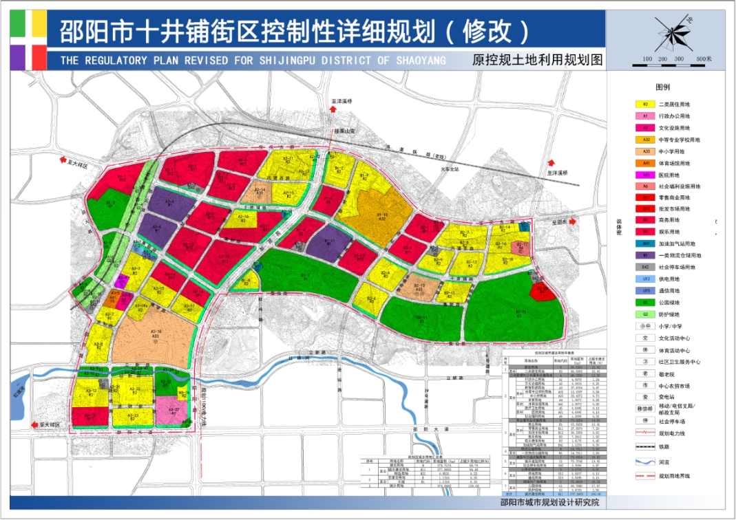 邵阳市十井铺街区控制性详细规划修改批前公示(图2)